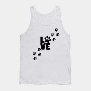 PAWS I Love My DOG Tank Top